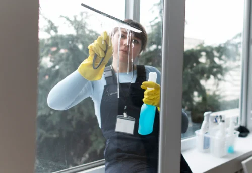 Nettoyage de vitres intérieures et extérieures au Bourget-du-Lac
